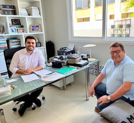 Desenvolvimento de Soledade foi tema discutido entre o Prefeito Geraldo Moura Ramos e o deputado Wilson Filho