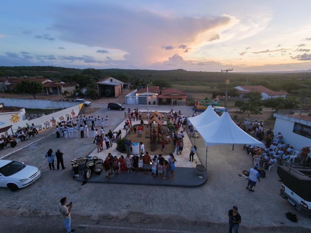 Prefeitura de Barra de Santa Rosa inaugura Praça Adonias Martins Casado e marca momento histórico na comunidade da Telha