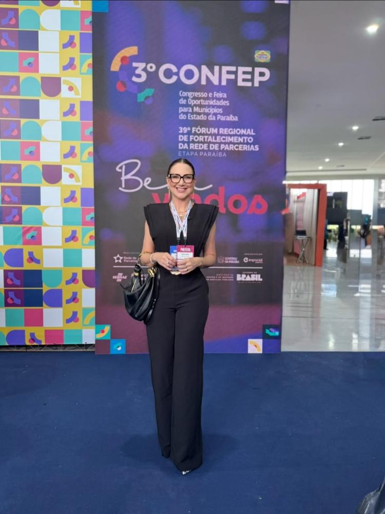 Prefeita Denise Bayman participa da CONFEP 2026 e destaca protagonismo feminino no municipalismo