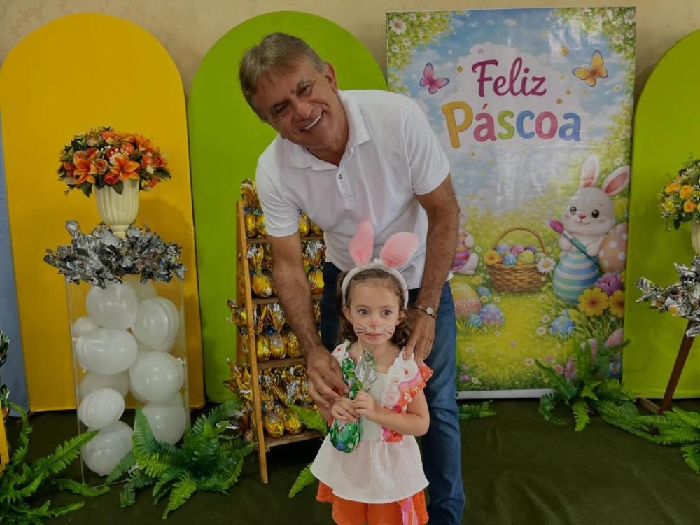 Prefeitura de Frei Martinho realiza entrega de ovos de Páscoa e leva alegria às crianças do município