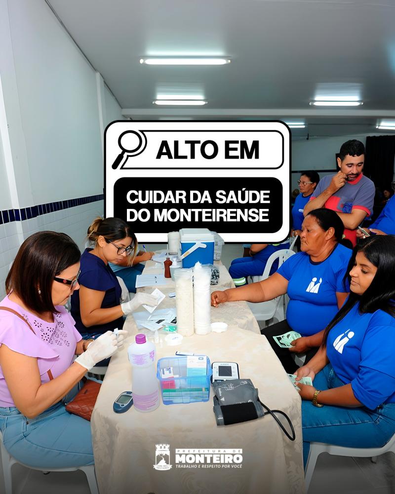 Prefeitura de Monteiro destaca avanços na saúde e reforça compromisso com a população