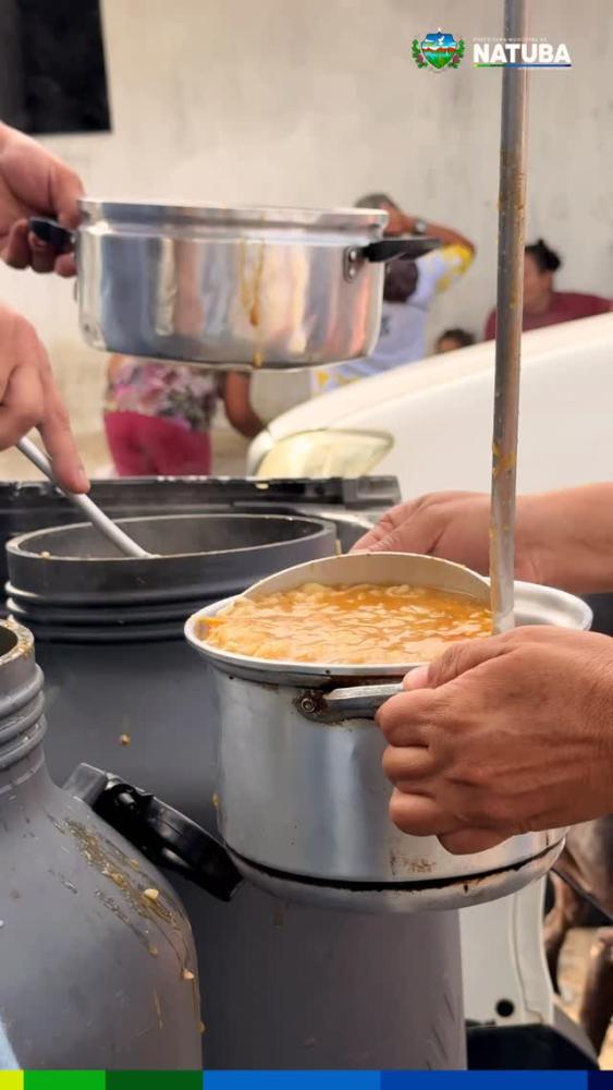Prefeitura de Natuba realiza mais uma edição do programa “Sopa da Nossa Gente” e reforça ações de assistência social
