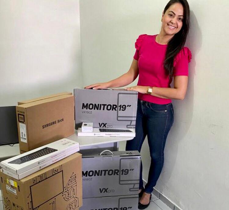 Prefeitura de Barra de Santa Rosa recebe novos equipamentos para a Secretaria de Assistência Social