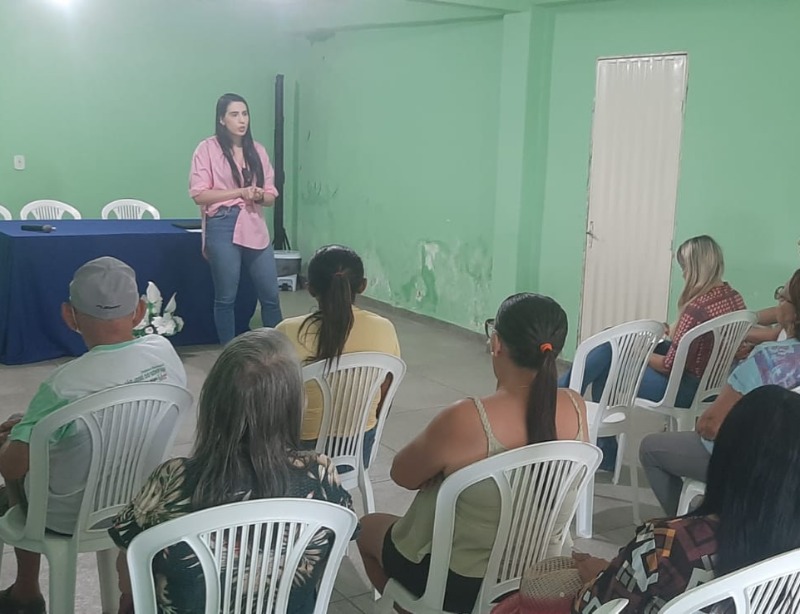 Em São Jose do Bomfim idosos do SCFV participam de palestra com médica Geriatra 
