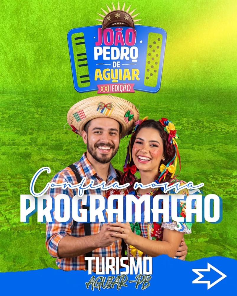 João Pedro de Aguiar 2026 promete movimentar o Vale do Piancó com 11 dias de festa, cultura e grandes shows