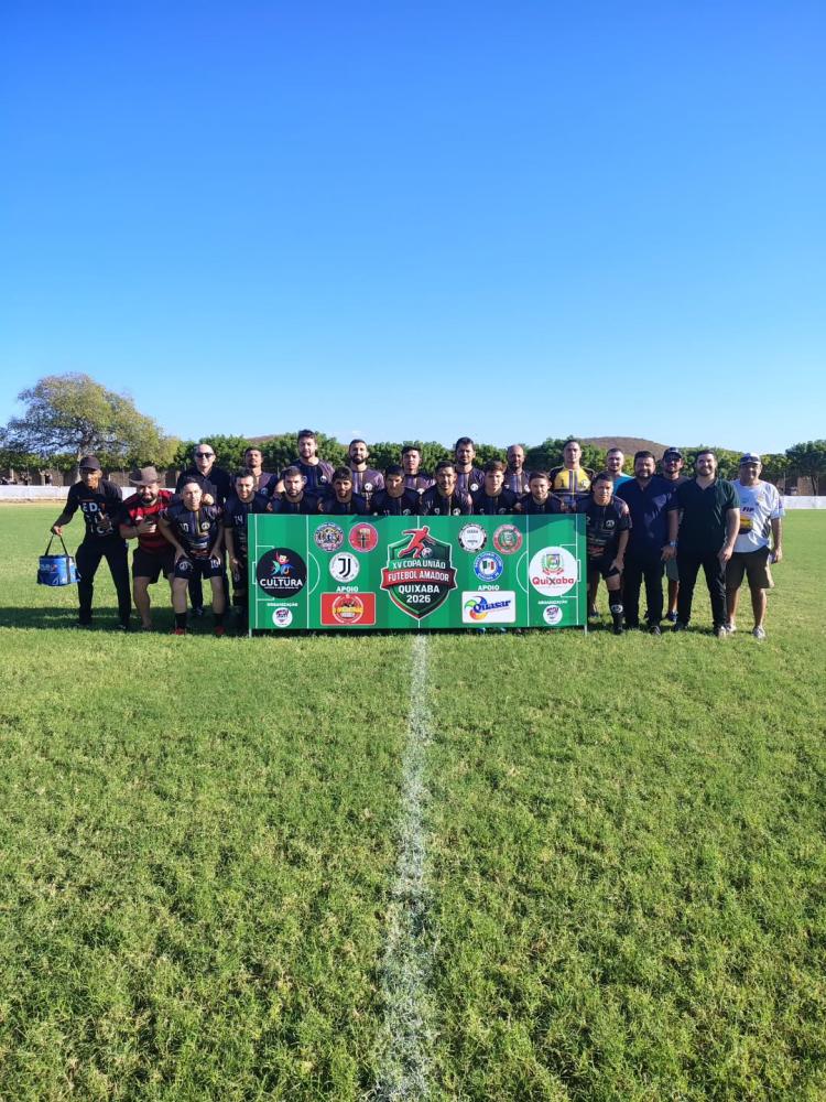 Defensores conquista a XV Copa União de Futebol Amador de Quixaba 2026 em grande final no Candeião