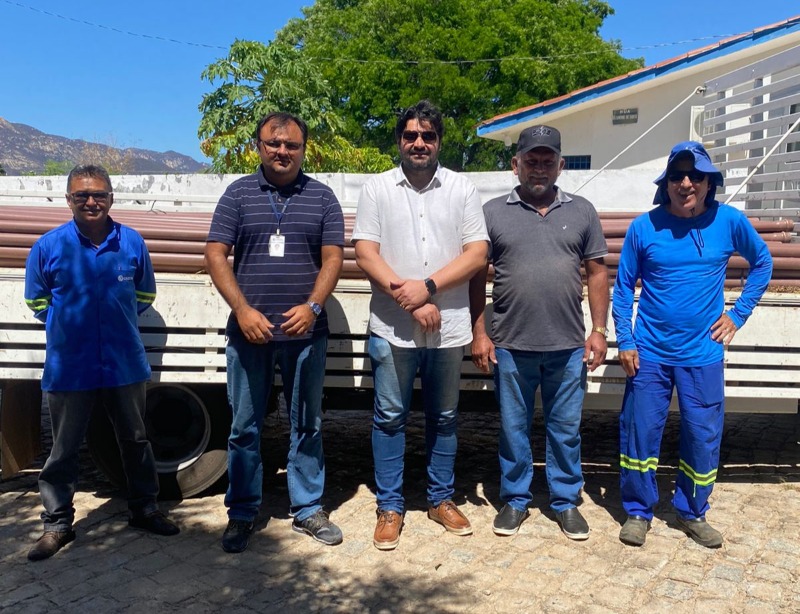 Prefeitura de São José do Bonfim inicia a segunda etapa das obras de abastecimento de água do assentamento Tubarão 