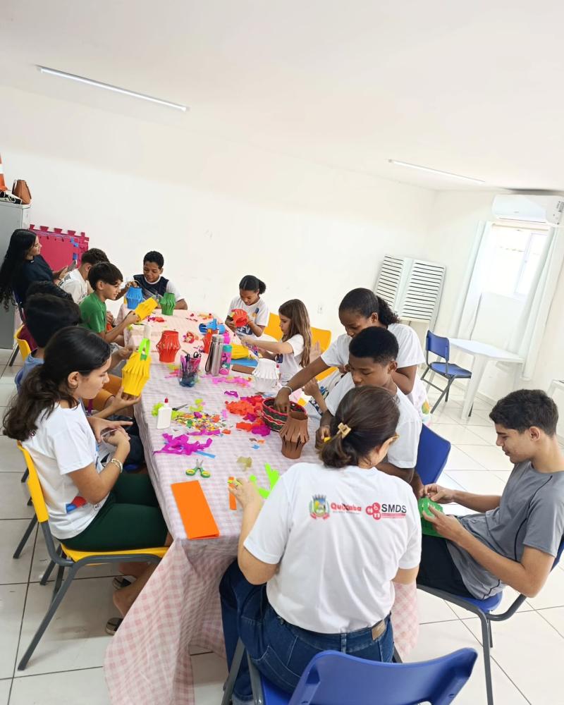 Assistência Social de Quixaba amplia atividades com oficinas e ações de convivência para diferentes públicos