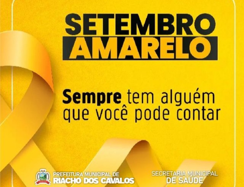 Prefeitura de Riacho dos Cavalos realiza divulgação de campanha de valorização pela vida