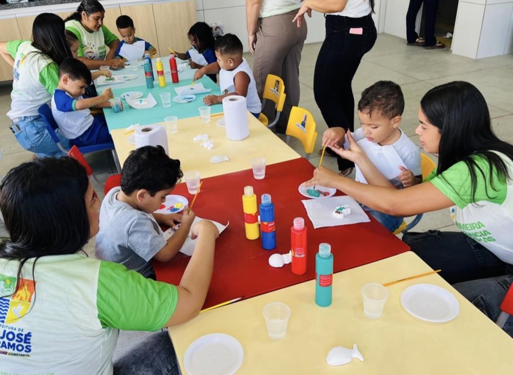 São José dos Ramos promove ação intersetorial nas escolas e reforça cuidado com a Primeira Infância