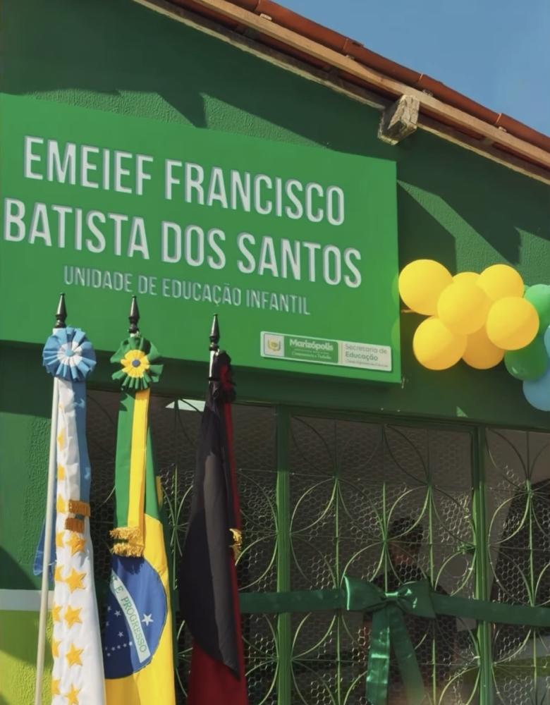 Marizópolis entrega reforma da Escola Francisco Batista dos Santos e amplia estrutura da Educação Infantil
