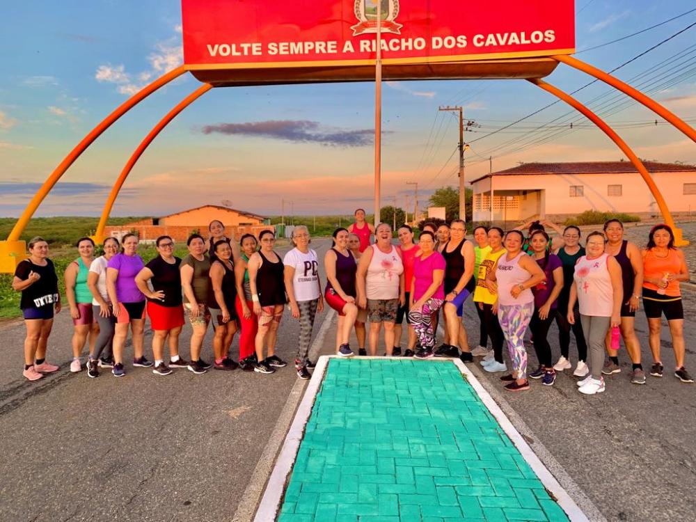 Em Riacho dos Cavalos, projeto Geração Saúde vem se destacando pela adesão da população