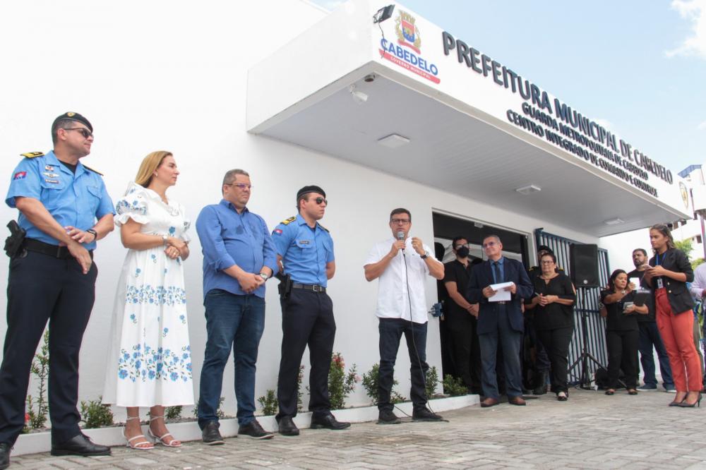 Prefeitura de Cabedelo inaugura Centro Integrado de Comando e Controle de Segurança no bairro de Intermares