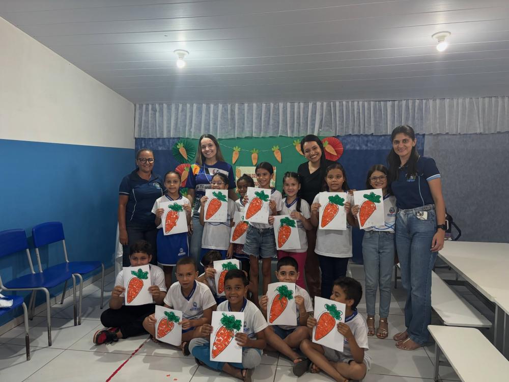 Educação de Araruna leva atividades sobre alimentos às escolas da zona rural
