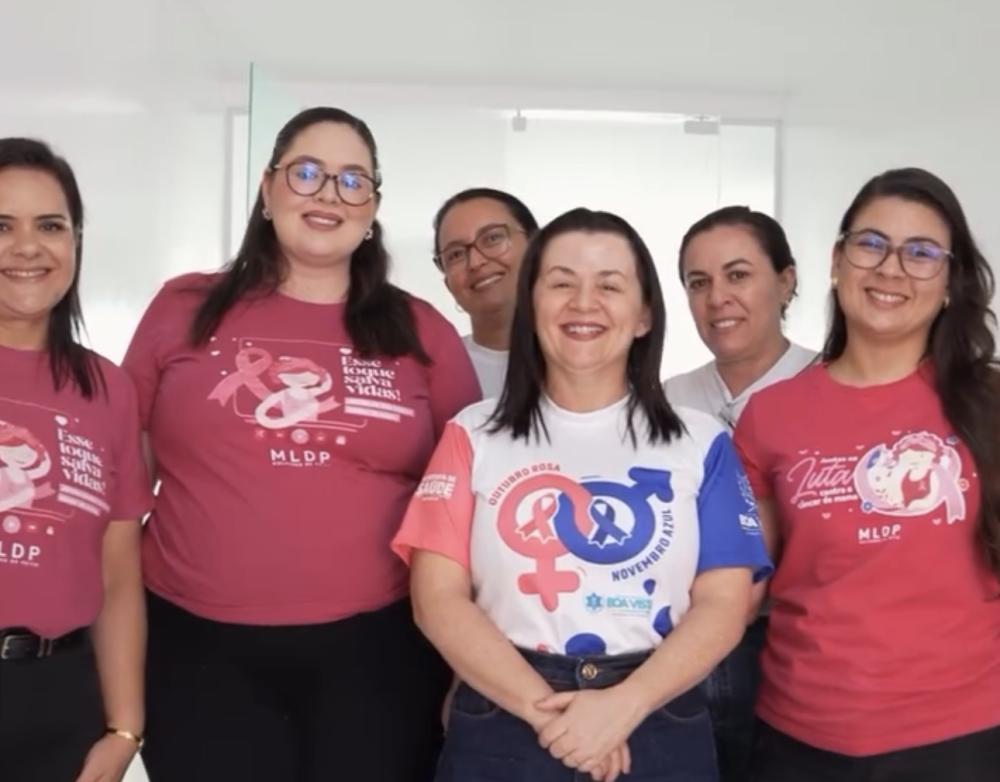 Boa Vista realiza programação especial do Outubro Rosa com exames, atendimentos e palestra sobre câncer de mama