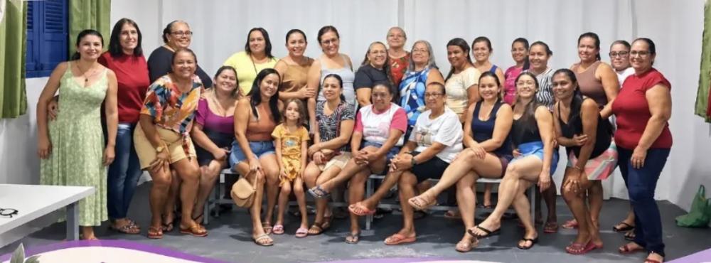 Secretaria de Assistência Social de Aguiar promove oficinas de artesanato e fortalece vínculos entre mulheres do grupo Mulheres Virtuosas