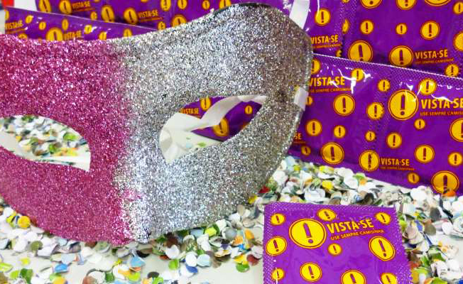 Carnaval: Saúde distribui preservativos e divulga serviços de prevenção e assistência às pessoas com HIV/IST