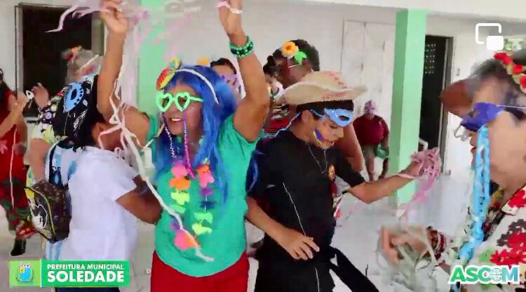 Prefeitura de Soledade realiza o Carnaval para usuários do Serviço de Convivência e Fortalecimento de Vínculos
