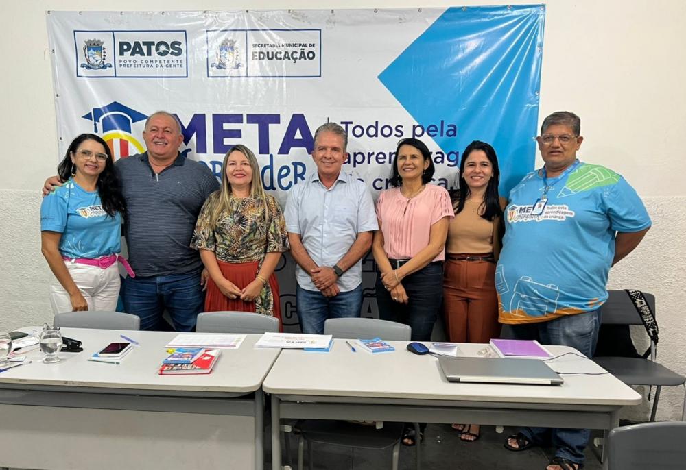 Em Patos: Em reunião com o prefeito Nabor, Educar pra Valer e META Aprender apresentam resultados obtidos em quase um ano de programa