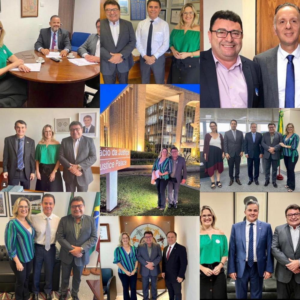 Prefeito de Soledade volta de Brasília com ótimos resultados referente a implantação do Polo Industrial no município..