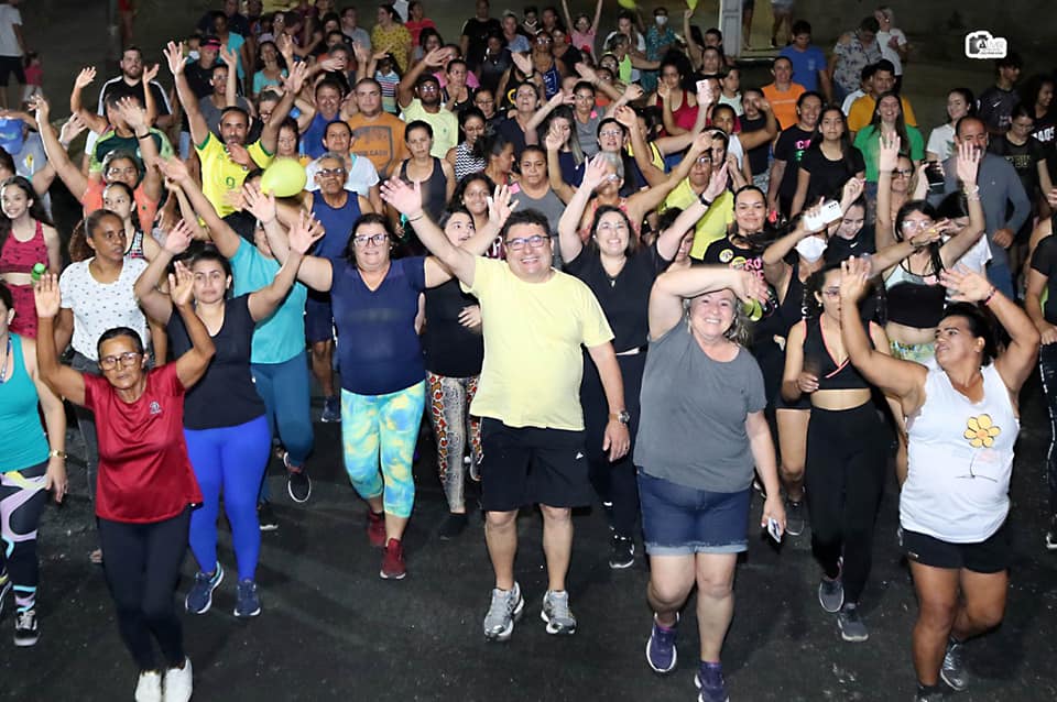 Prefeito Geraldo Moura Ramos e a secretária de Saúde, Larissa Moura Ramos , participaram do 