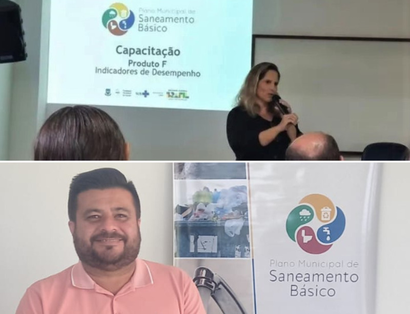 Prefeitura de Quixaba participa de capacitação sobre Plano Municipal de Saneamento Básico