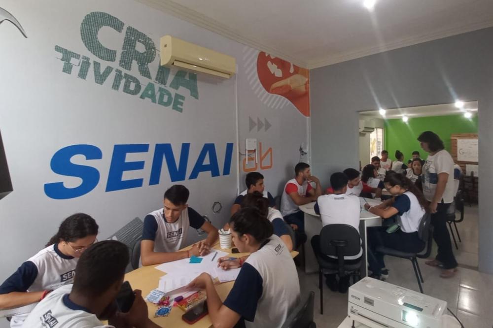 SENAI realiza etapa escolar do Grand Prix de Inovação em Sousa