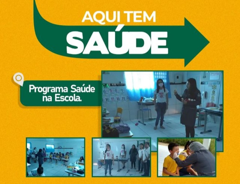 Em Riacho dos Cavalos, Programa Saúde na Escola garante atendimento para alunos da Escola Severino Vieira de Andrade