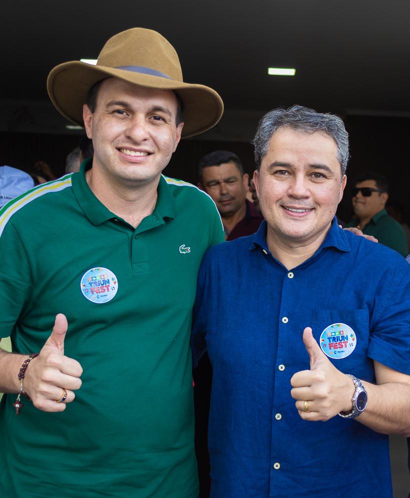 Prefeito de Triunfo Espedito é União Brasil! Senador Efraim recebe com entusiasmo o mais novo integrante 