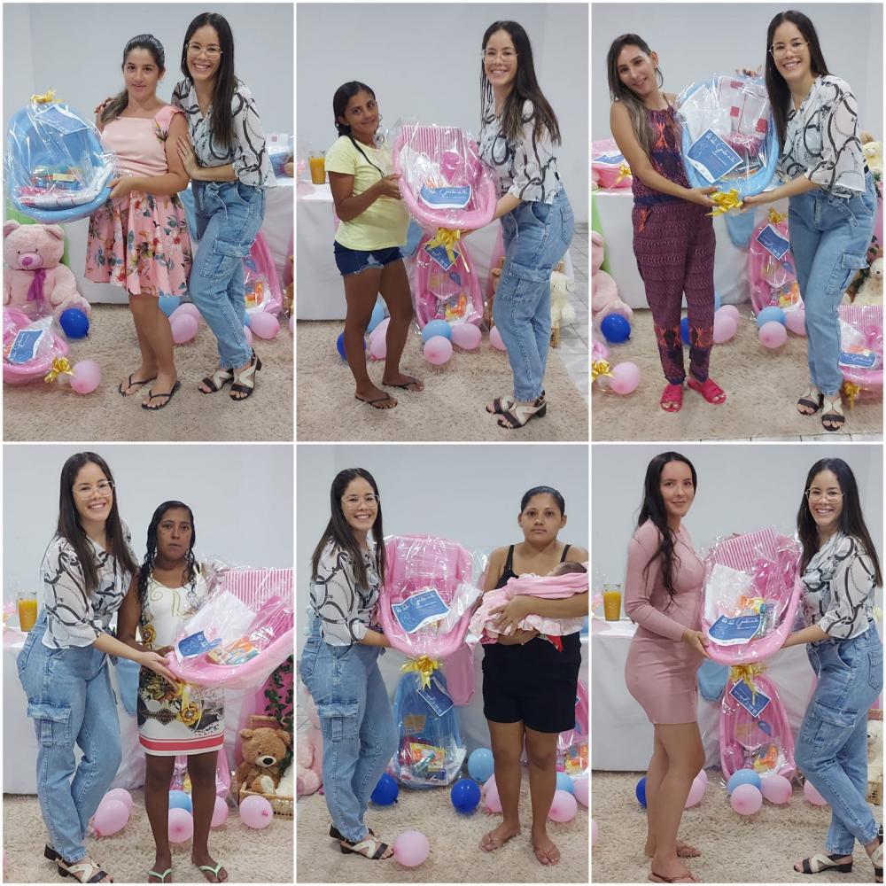 Riacho dos Cavalos realiza entrega de kits para as gestantes do Programa Criança Feliz e Grupo de Gestantes 