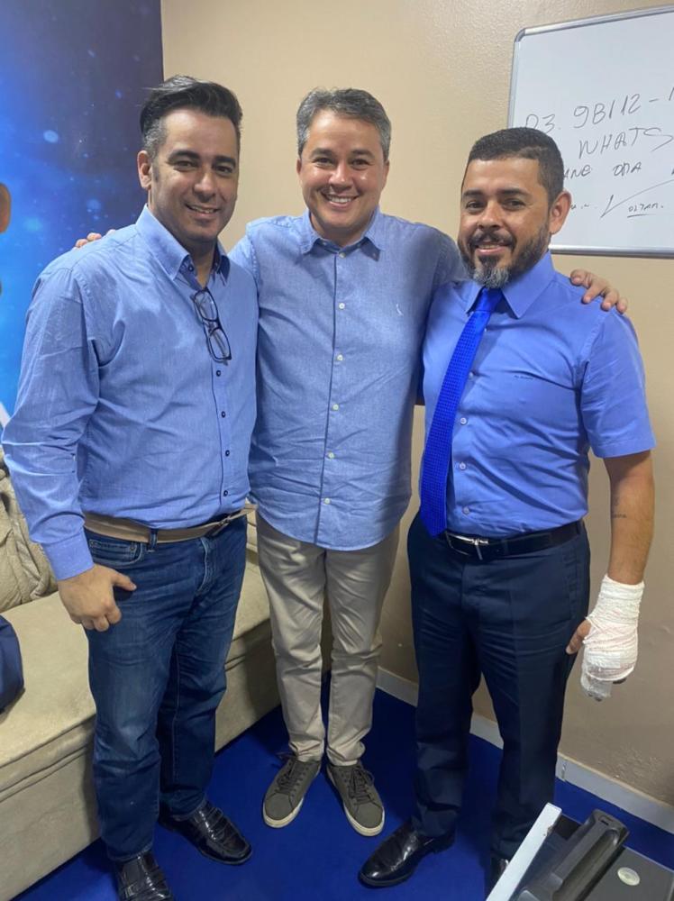Ex-vereador de João Pessoa, Helton Rene, e bispo Alberto se juntam ao time de Efraim para o Senado