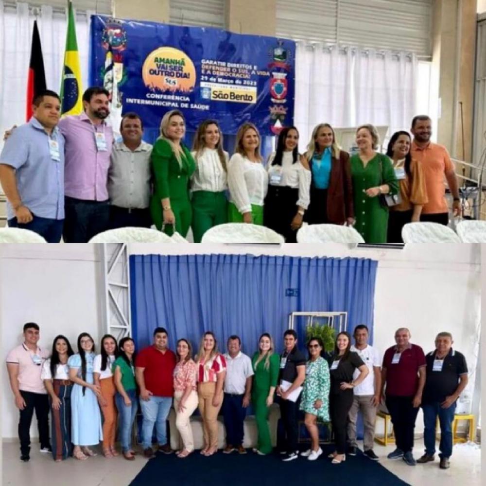 Riacho dos Cavalos participa da 7ª Conferência Intermunicipal de Saúde, que teve como tema “Garantir direitos e defender o SUS, a vida e a democracia”.