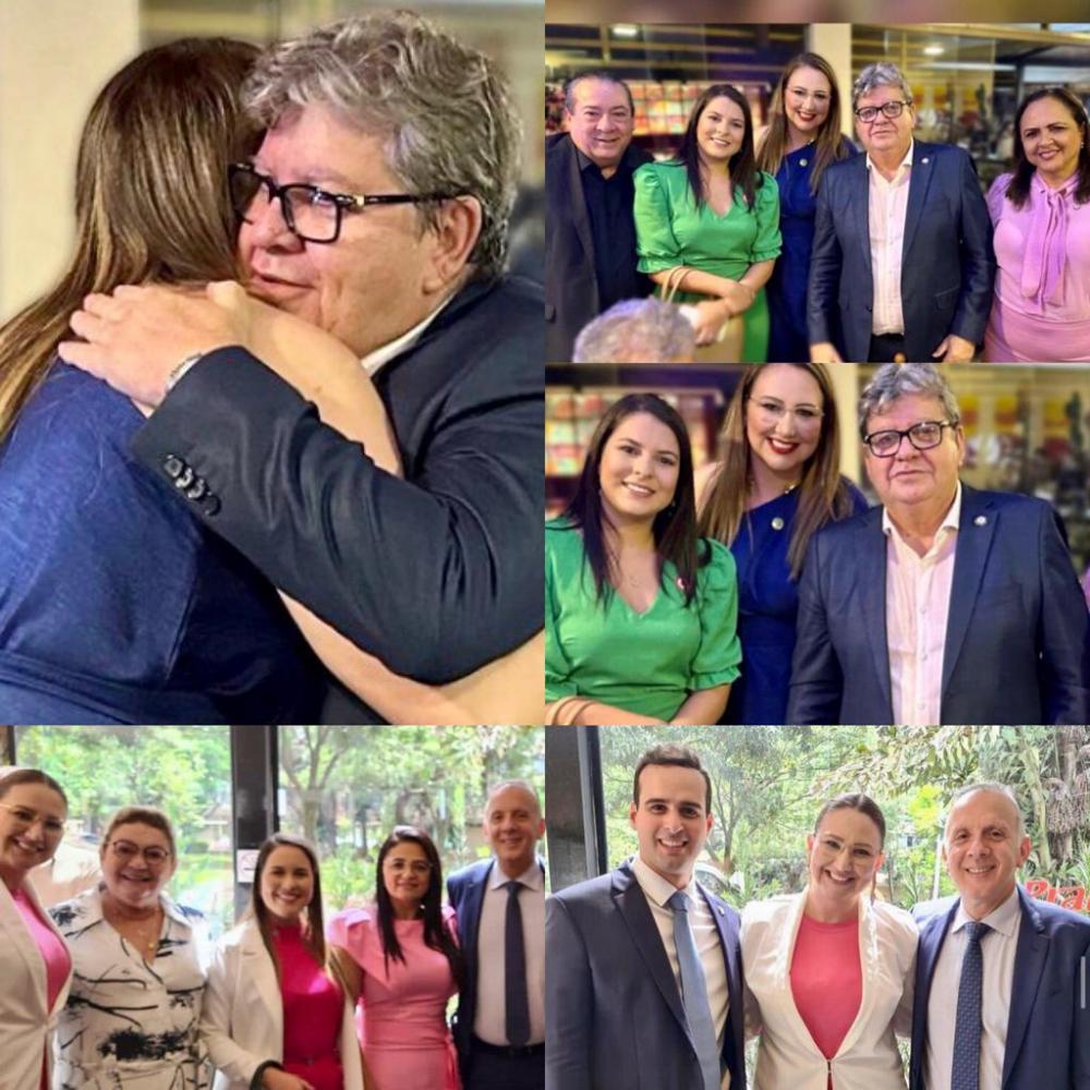 Em Brasília, Denise Bayma é recebida por Daniella e Aguinaldo Ribeiro e tem novidades para Bom Jesus 