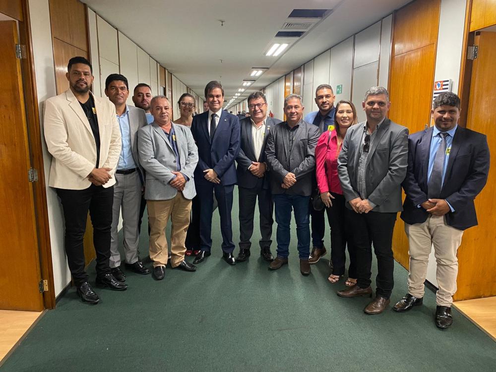 Prefeito Geraldo Moura Ramos participou da XXIV Marcha dos Prefeitos e se reuniu com lideranças políticas, em Brasilia-DF.
