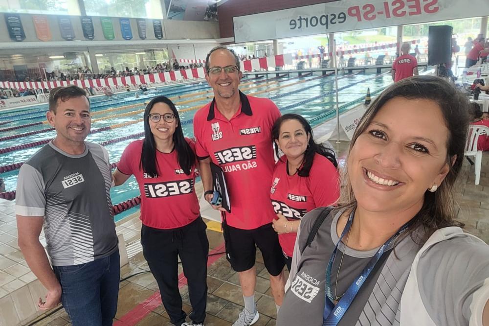 Professores do SESI PB participam de Congresso Brasileiro de Natação Infantil em SP