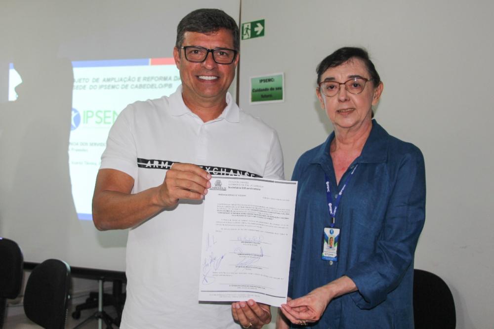 Em Cabedelo Sede do Instituto de Previdência Municipal passará por processo de reforma e ampliação 