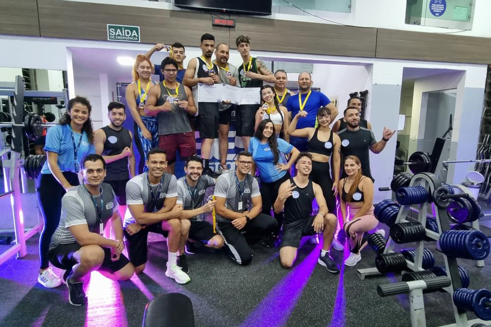 Alunos da Academia SESI participam de competição de musculação
