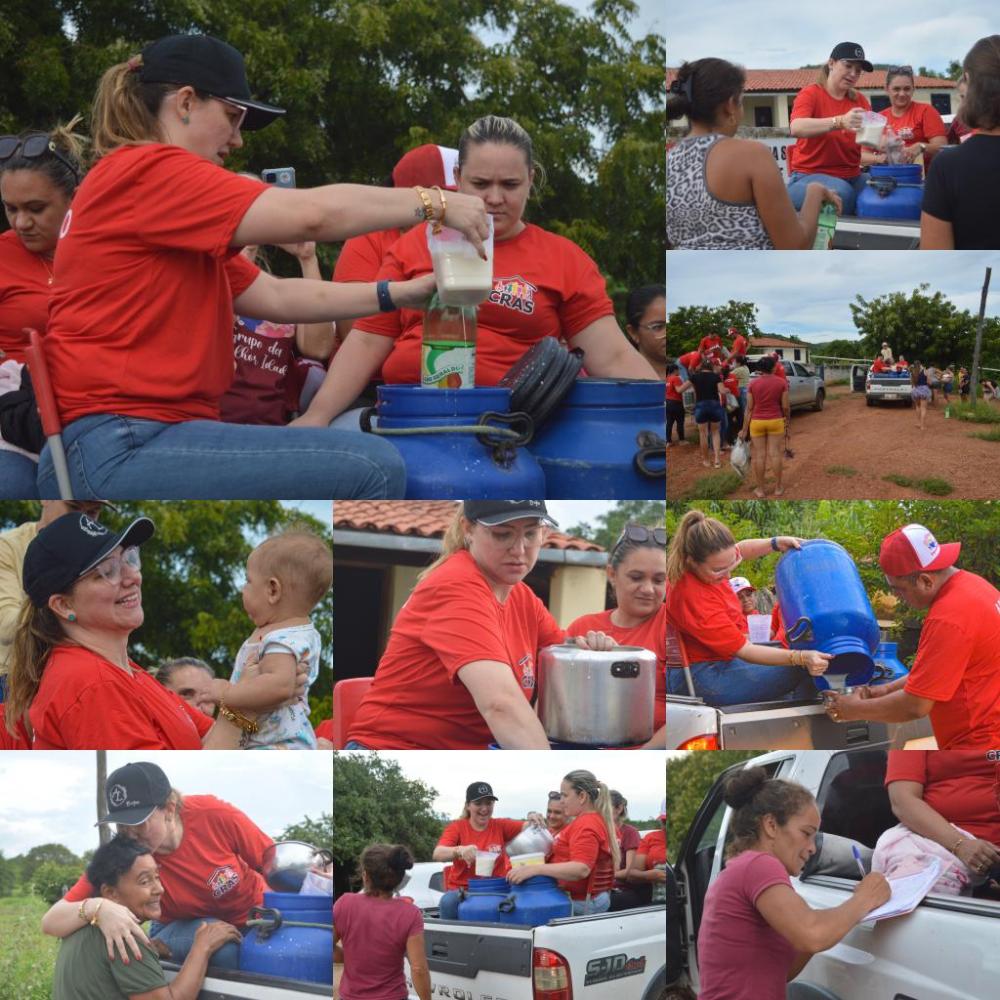 Prefeitura de Bom Jesus entrega mais de uma tonelada de alimentos e movimenta economia local
