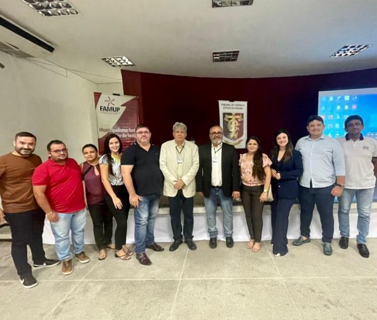 Equipe de Riacho dos Cavalos participa de capacitação realizada pela FAMUP e TCE-PB sobre Controle Interno e Licitações 