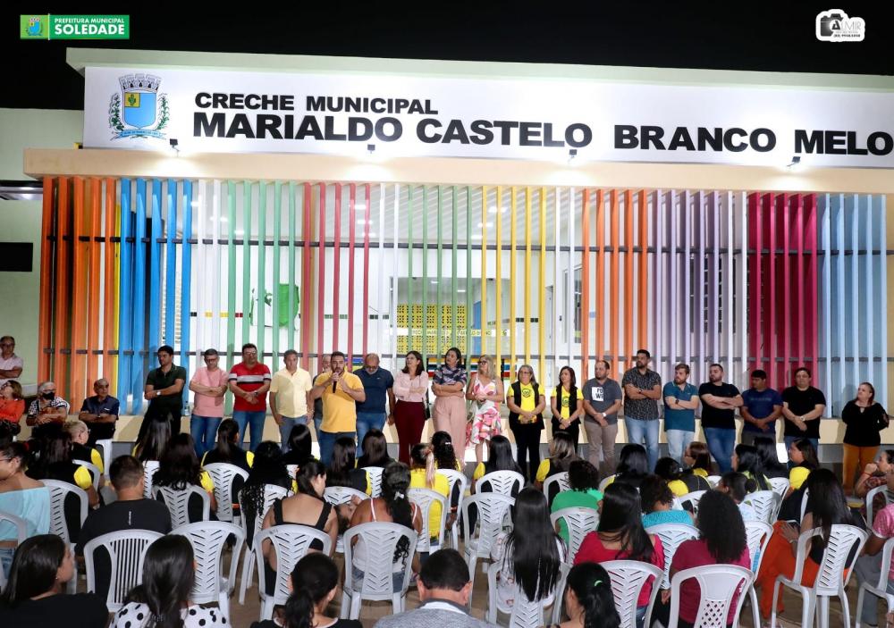 Mais uma obra é inaugurada em Soledade.