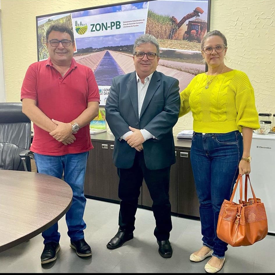 O prefeito de Soledade, Geraldo Moura Ramos, visitou órgãos do Estado com o intuito de fortalecer a bacia leiteira do município 