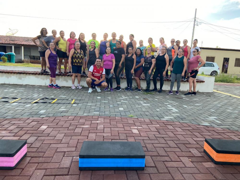 Prefeitura de Riacho dos Cavalos promovem prática de exercício para usuários do NASF