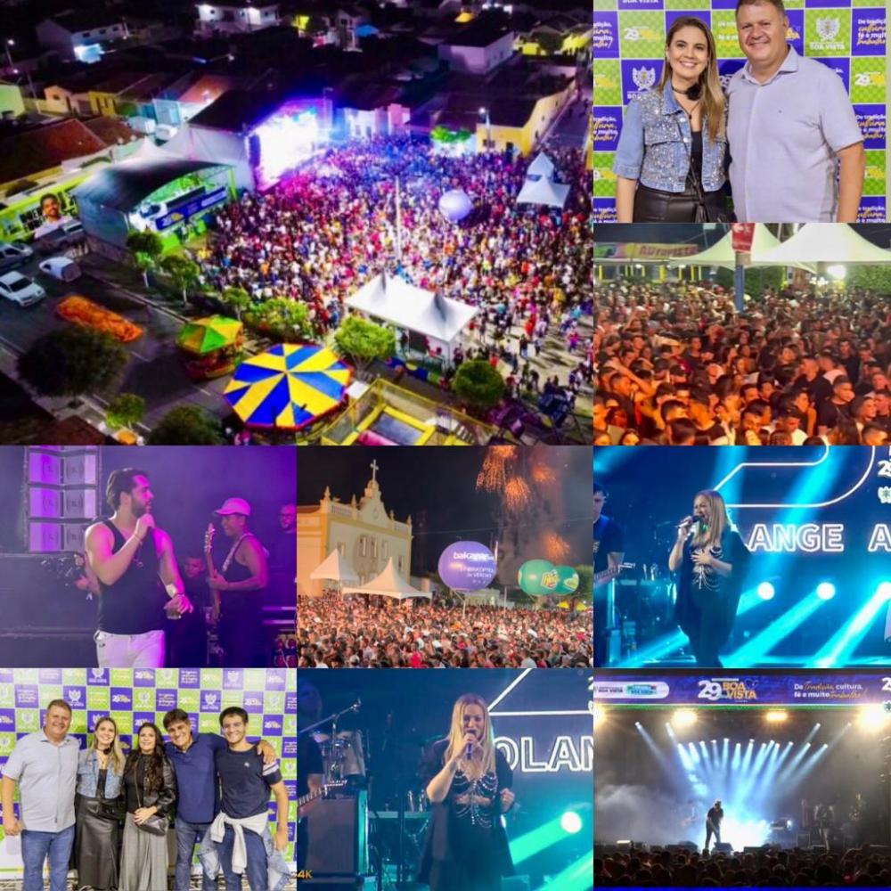 Em Boa Vista, comemoração dos 29 anos de Emancipação Política atrai multidão com show de Solange Almeida