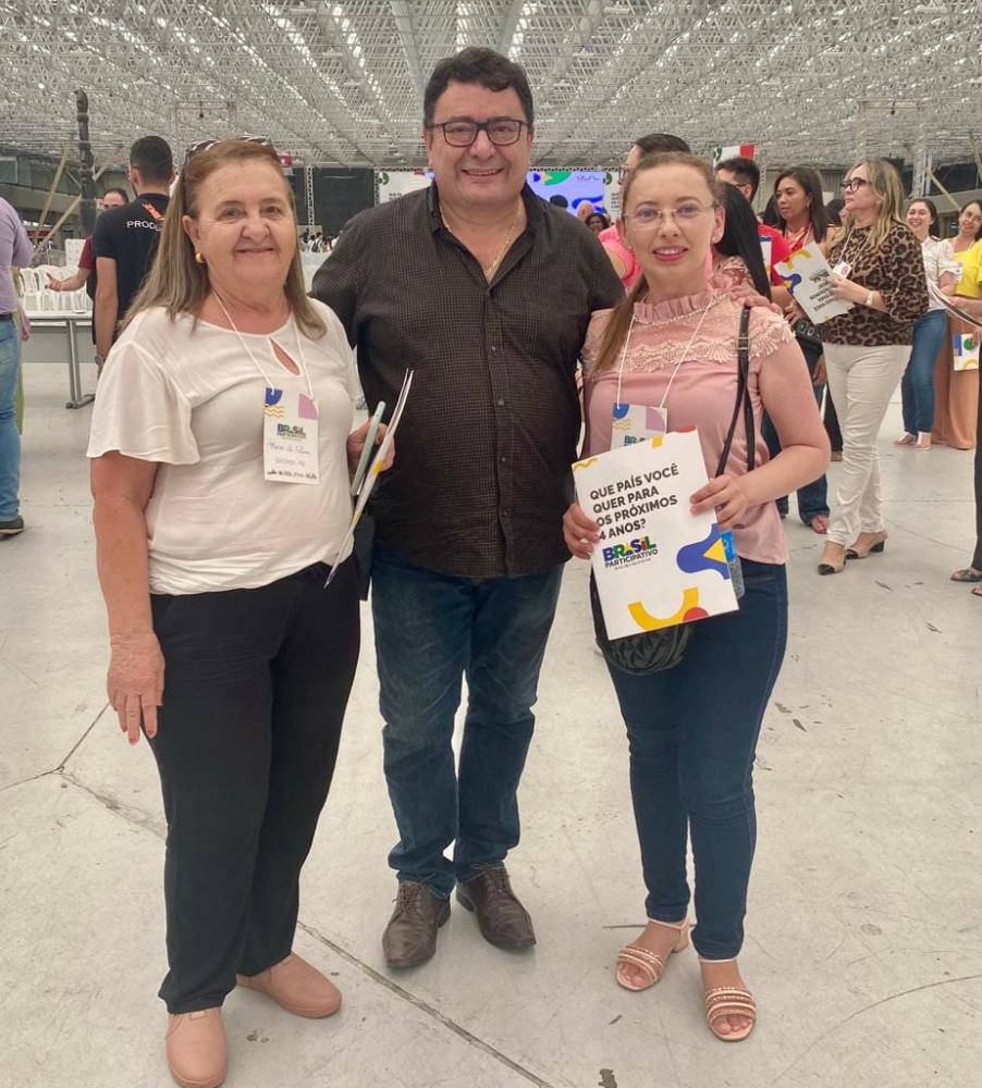 Prefeito de Soledade, Geraldo Moura Ramos, participou de PPA Participativo do Governo Federal, em João Pessoa.