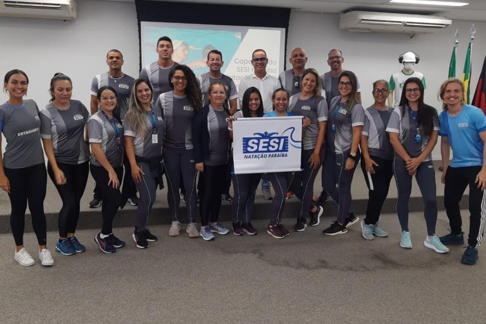 SESI PB realiza treinamentos com profissionais de Educação Física que atuam nas Unidades da Instituição