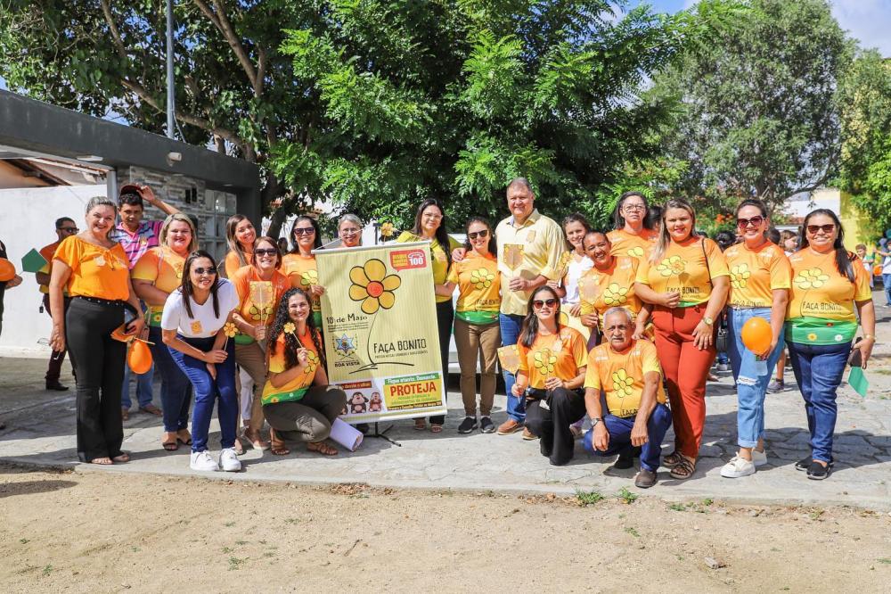 Prefeitura de Boa Vista realiza mobilização para marcar o Dia Nacional de Combate ao Abuso e à Exploração Sexual de Crianças e Adolescentes