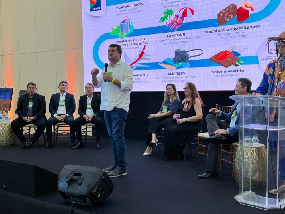 Presidente da Famup, George destaca importância do turismo como gerador de oportunidades de emprego e renda durante Fórum