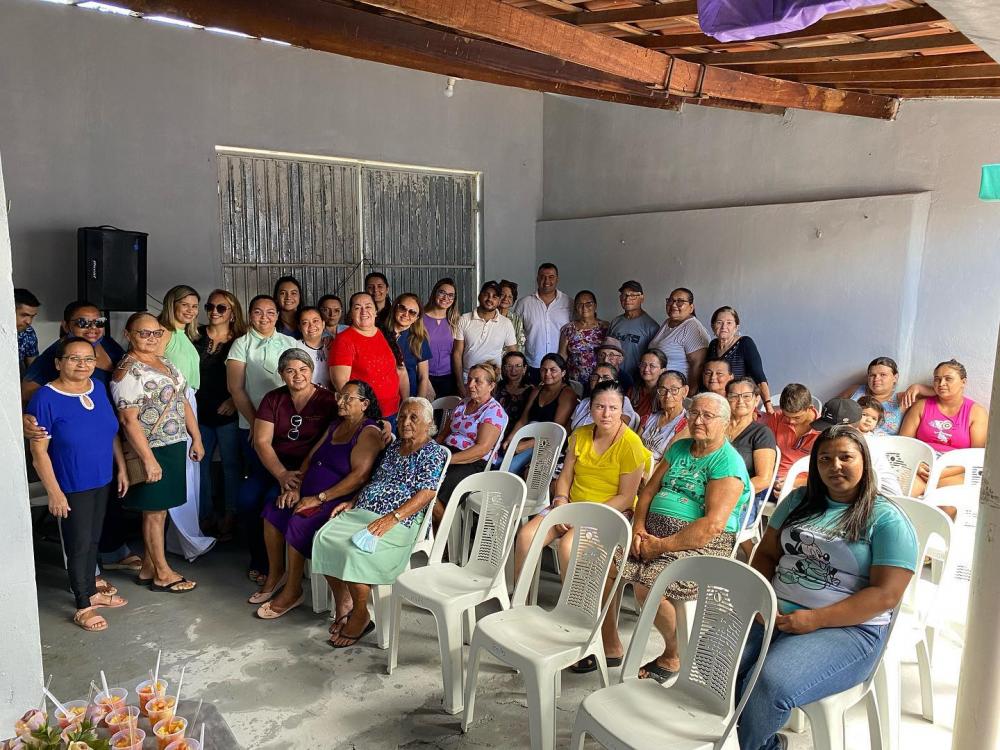  Prefeito de Barra de Santa Rosa comemora um ano da UBSF Maria Lilá e anuncia nova UBS 