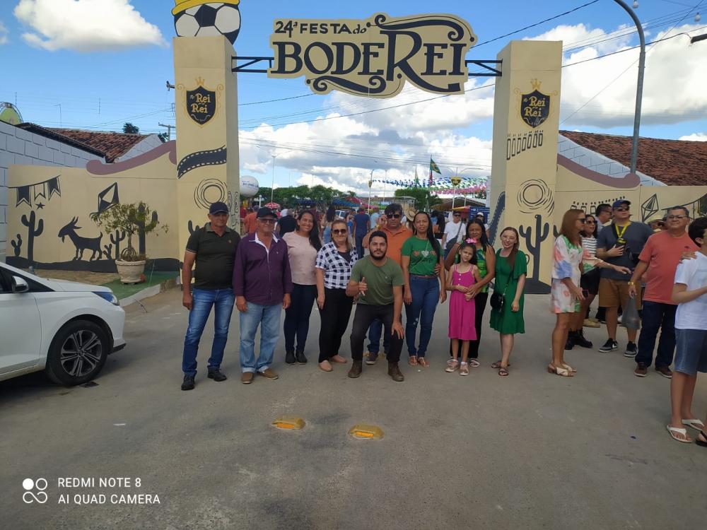 Secretaria de Desenvolvimento Rural e Pesca de Soledade prestigiou a 24° edição da Festa do Bode Rei, em Cabaceiras-PB. 