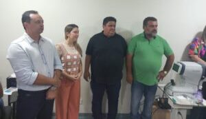 Prefeita e secretária de Saúde de Monteiro participam de entrega de moderno tomógrafo adquirido pelo CISCO em Sumé